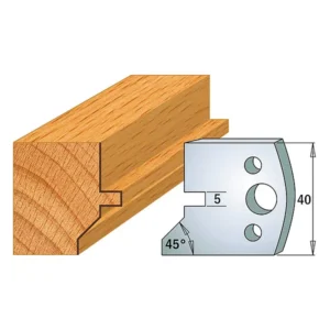 COPPIA COLTELLI L.40MM SP.4MM