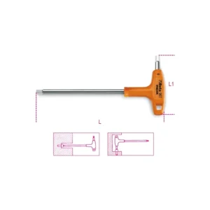CHIAVE MASCHIO INOX HEX C/IMP T 2,5mm