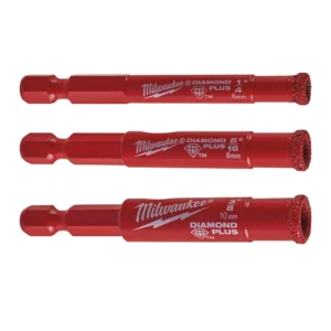 SET PUNTE DIAMANTATE 3PZ - 6/8/10 mm