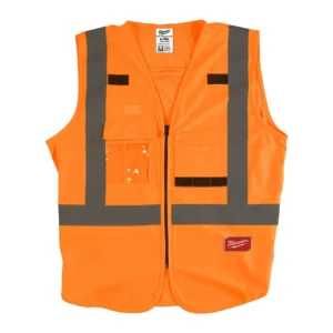 GILET ALTA VISIBILITA' ARANCIO L/XL