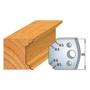 COPPIA COLTELLI L.40MM SP.4MM