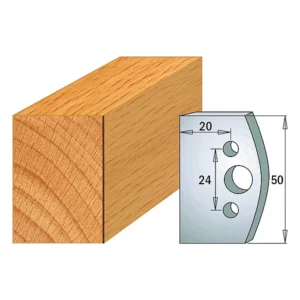 COPPIA COLTELLI 50X4MM