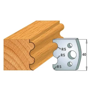 COPPIA COLTELLI L.40MM SP.4MM