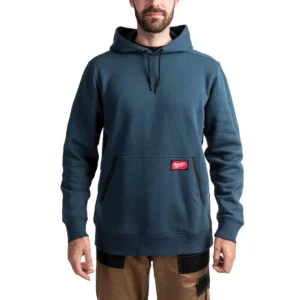 FELPA C/CAPPUCCIO BLU TG. XL