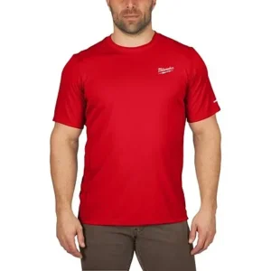 T-SHIRT MANICA CORTA ROSSA TG. L