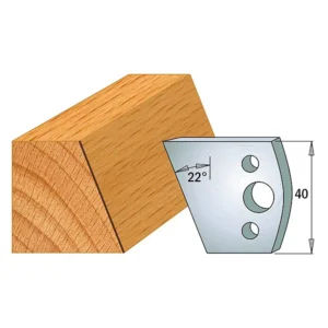 COPPIA COLTELLI L.40MM SP.4MM