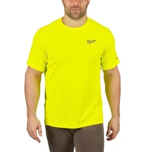 T-SHIRT MANICA CORTA GIALLA TG. L