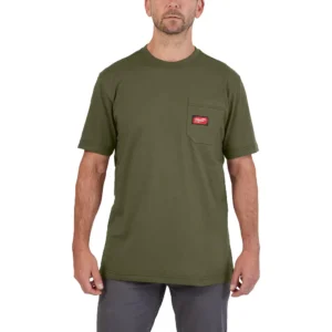 T-SHIRT MANICA CORTA VERDE TG. XXL