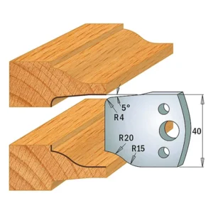 COPPIA COLTELLI L.40MM SP.4MM