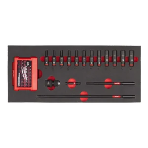 SET 17Pz BUSSOLE MACCH.LUNGHE ATT.1/4"