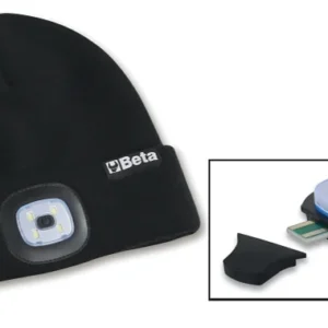 Berretto invernale con luce LED ricaricabile