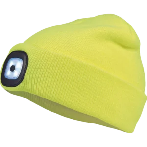 BERRETTO GIALLO CON LED
