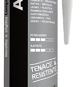 Adesivo sigillante poliuretanico elastico ad alto modulo applicabile in ambienti esterni ed interni